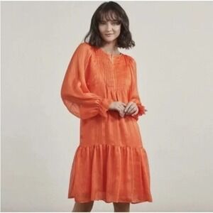 Elizabeth and James‎ Women's Pintuck Bib Dress